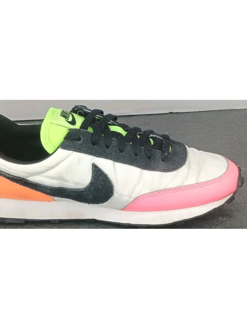 Nike Shoes Womens Size 7 Multicolor Waffle Running Sneakers DJ5996-100 *READ* - Picture 7 of 9